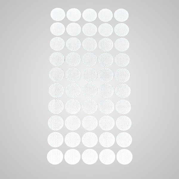 Fästbara lockfilter, 50-pack (Microppose)