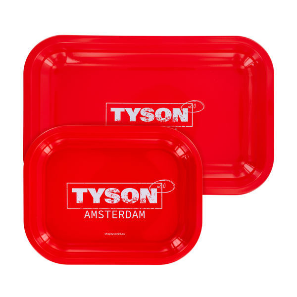 Metallrullbricka röd "Tyson Amsterdam" (TYSON 2.0)