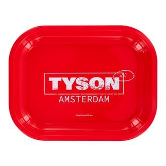Metallrullbricka röd "Tyson Amsterdam" (TYSON 2.0)