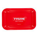 Metallrullbricka röd "Tyson Amsterdam" (TYSON 2.0)
