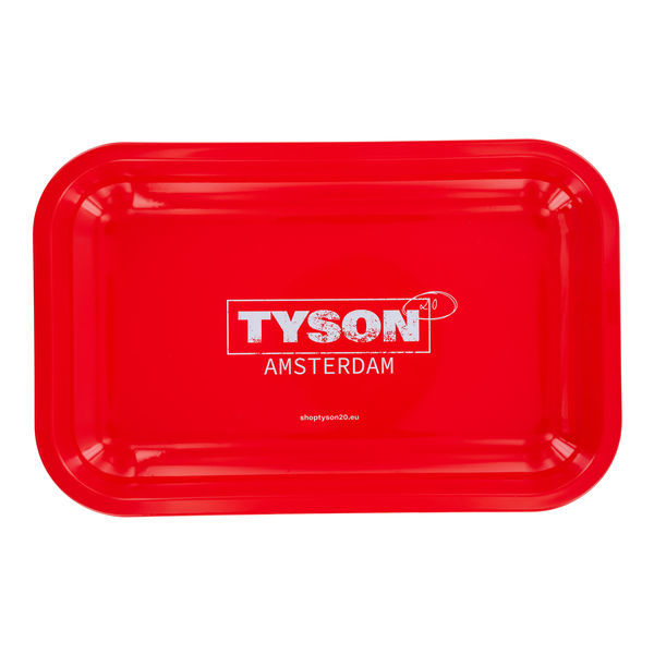 Metallrullbricka röd "Tyson Amsterdam" (TYSON 2.0)