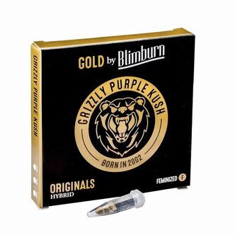 Grizzly Purple Kush (Blimburn Seeds) feminiserade cannabisfr&ouml;n