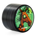 Blazing Beasts metallkvarnkollektion (Zamnesia) – 4-delad Ø50 mm