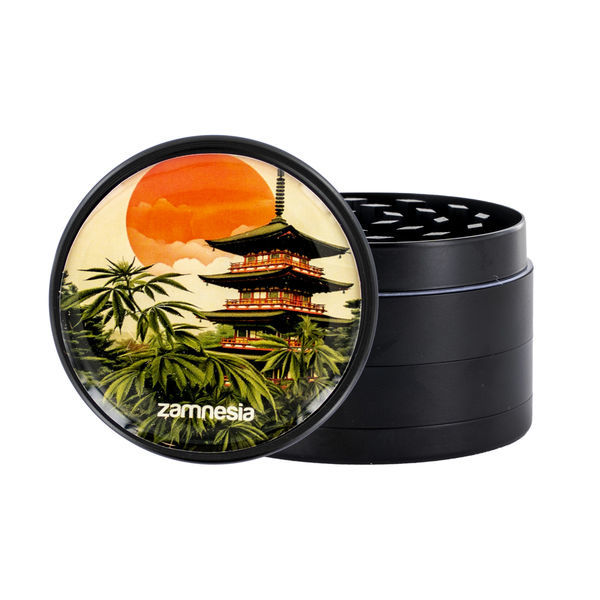 Rising Sun metallkvarnkollektion (Zamnesia) – 4-delad Ø50 mm