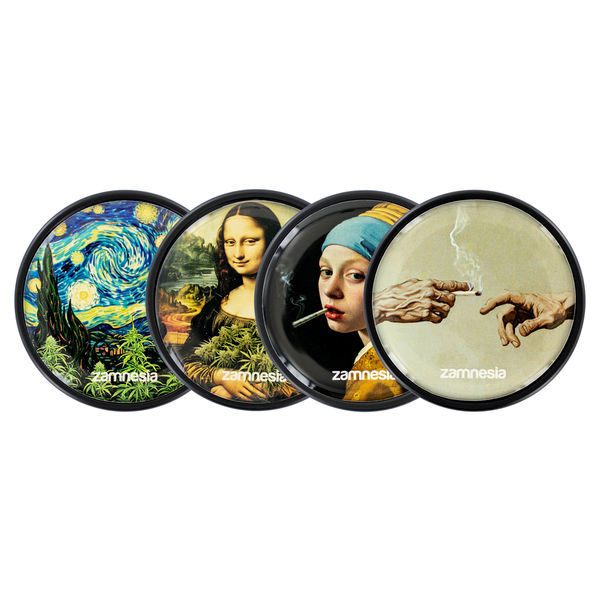 High Art metallkvarn-kollektion (Zamnesia) – 4-delad Ø50 mm