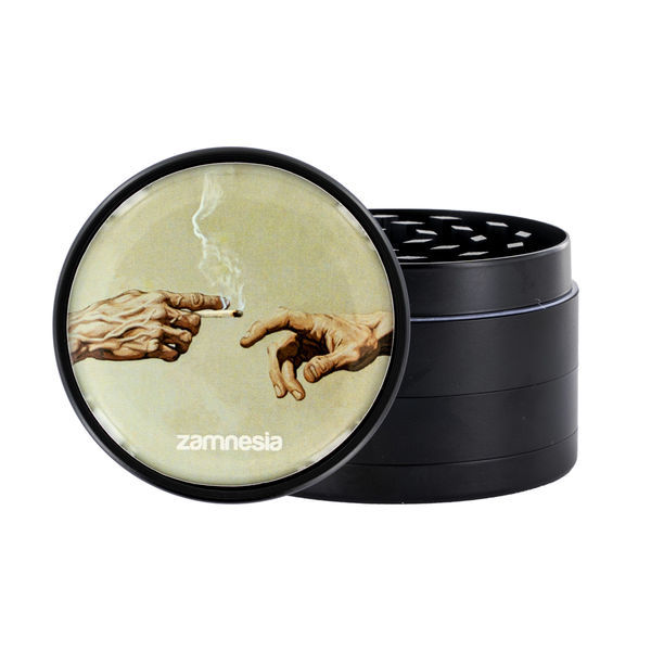 High Art metallkvarn-kollektion (Zamnesia) – 4-delad Ø50 mm
