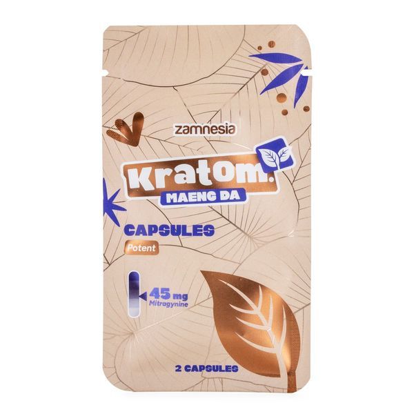 Kratomkapslar – 45 mg extrakt (Zamnesia)