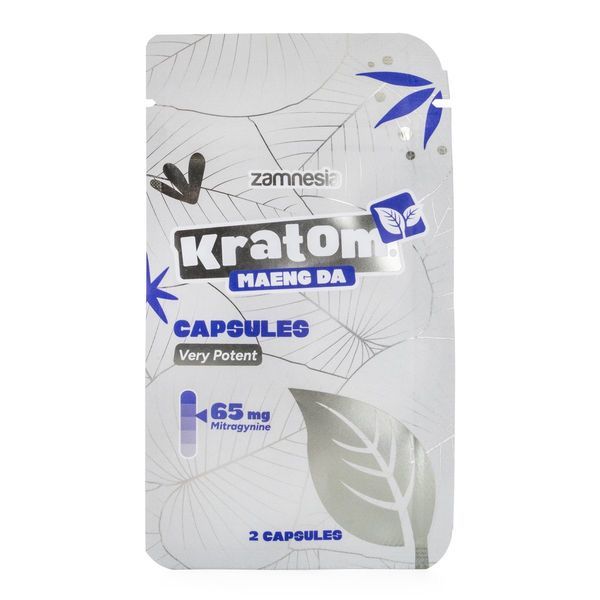 Kratomkapslar – 65 mg extrakt (Zamnesia)