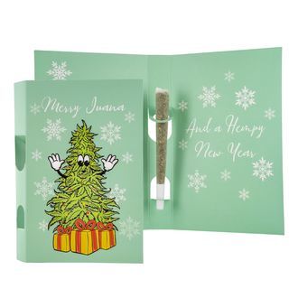 Julkort &rdquo;Merry Juana&rdquo;