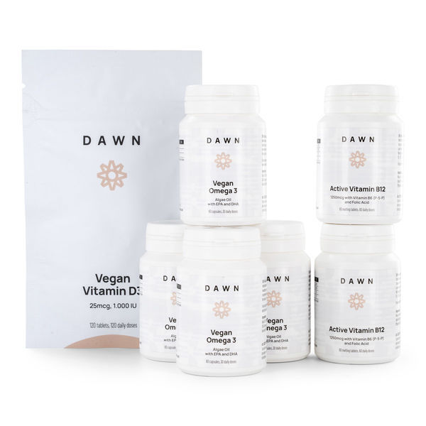 Veganskt grundpaket (Dawn Nutrition)