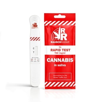 RauschRadar&reg; salivtest f&ouml;r cannabis (3,5 ng/ml)