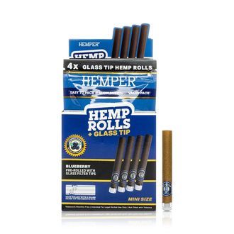 Mini Rolls + glasstips 4-pack (Hemper)