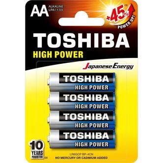 Alkaliskt AA-batteri (TOSHIBA)