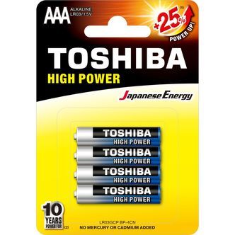 Alkaliskt AAA-batteri (TOSHIBA)
