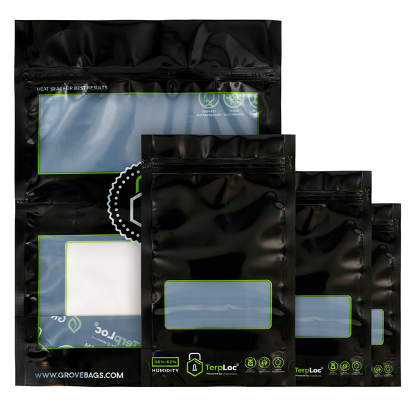 TerpLoc-förpackningspåse med fönster (Grove Bags)