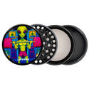 Area 420 metallkvarn-kollektion (Zamnesia) – 4-delad Ø63 mm