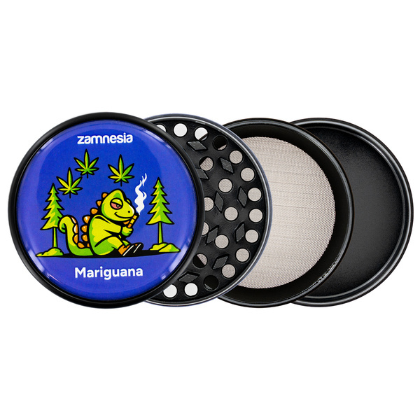 Puff Pals metallkvarn-kollektion (Zamnesia) – 4-delad Ø63 mm