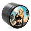 Bad Bitches metallkvarn-kollektion (Zamnesia) – 4-delad Ø63 mm
