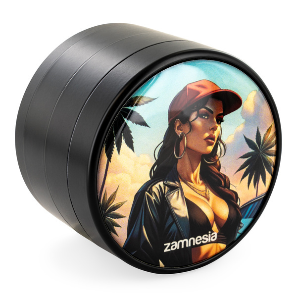 Bad Bitches metallkvarn-kollektion (Zamnesia) – 4-delad Ø63 mm