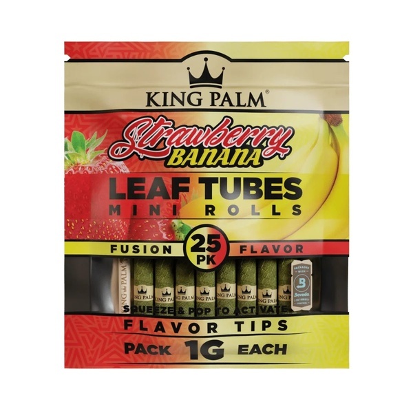 Fusion smaksatta blad 25-pack (King Palm)