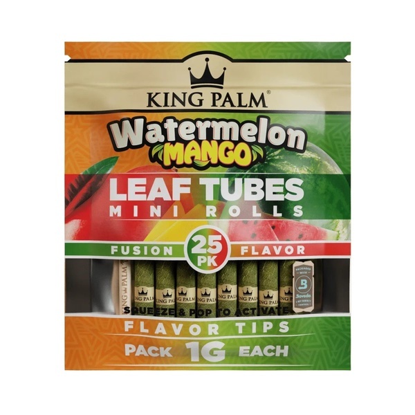 Fusion smaksatta blad 25-pack (King Palm)