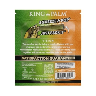 Fusion smaksatta blad 25-pack (King Palm)