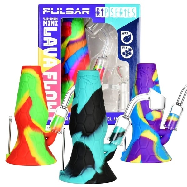 RIP Series Mini Lava Flow silikon-dab rigg-set (Pulsar)