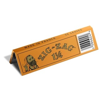 Zig-Zag French Orange rullpapper 1 1/4