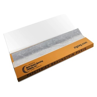 Zig-Zag French Orange rullpapper 1 1/4