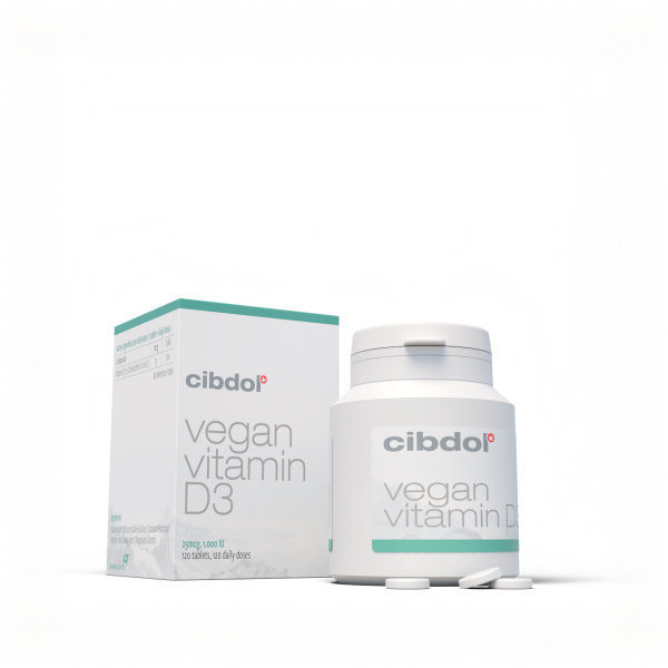 Veganskt vitamin D3 (Cibdol)