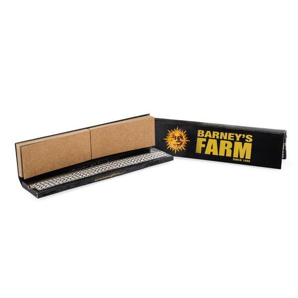 Oblekta rullpapper king size + filtertips (Barney's Farm)