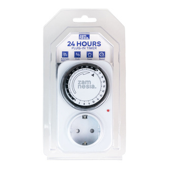 24-timmars plug-in-timer (Zamnesia)