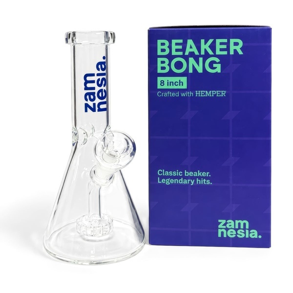 Zamnesia x HEMPER – 8" bägarkolv-bong