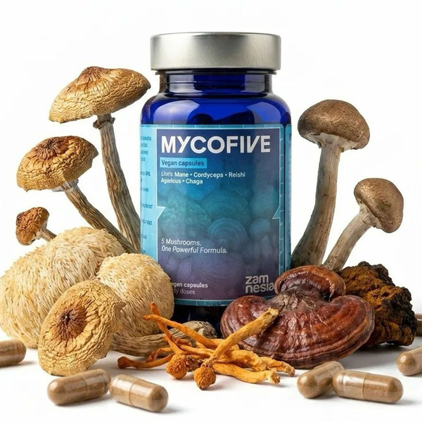 MycoFive Svampkapslar (Zamnesia)