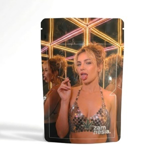 Stoner Girl Z-Lock Stashpåse (Medium)