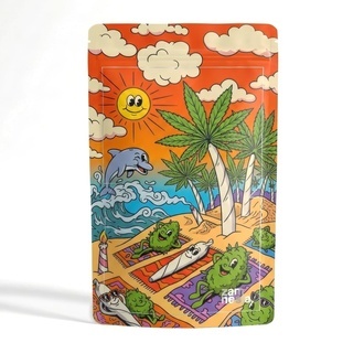 Trippy Toons Z-Lock Stashpåse (Extra Large)