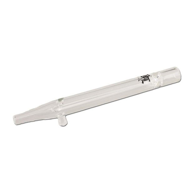 One hitter i glas med munstycke och rullstopp (Black Leaf)