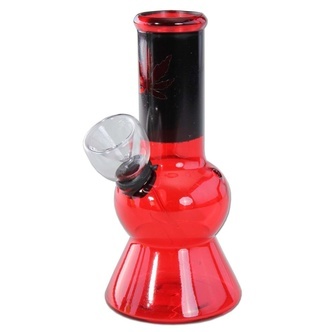 Minibong med hampablad