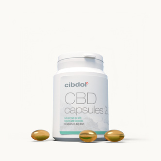 CBD mjukgelkapslar 10% (Cibdol)