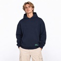 Hoodie navy - green logo Zamnesia