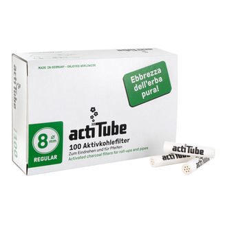 Actitube-filter med aktivt kol