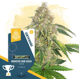 Monster Bud Kush (Zamnesia Seeds) Feminiserade