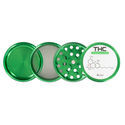 Metallkvarn Black Leaf THC (4 delar)
