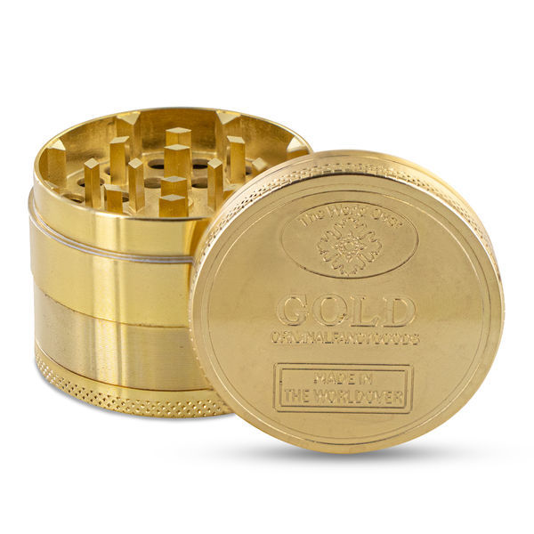 Metallkvarn i 24K guld