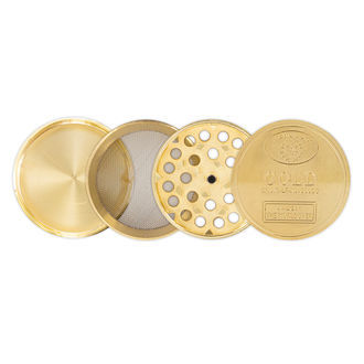 Metallkvarn i 24K guld