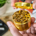Metallkvarn i 24K guld