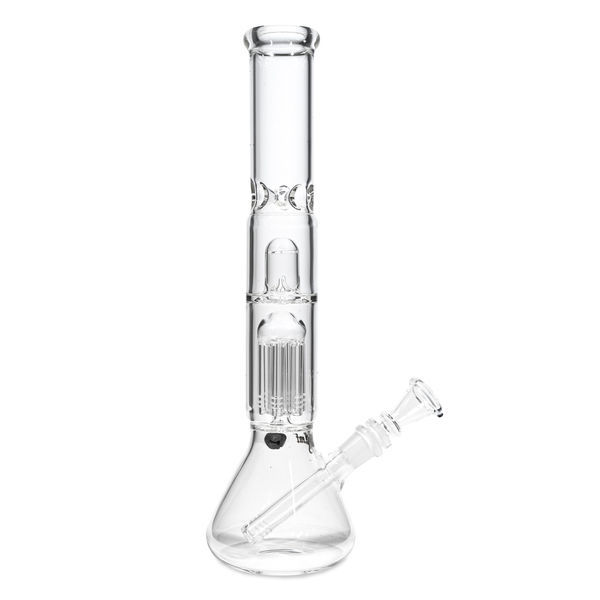 Black Leaf glas-icebong med perkolator och domdiffusor