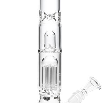 Black Leaf glas-icebong med perkolator och domdiffusor
