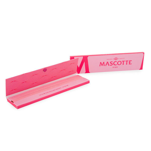 Mascotte smala rosa rullpapper