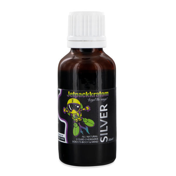 Jetpackkratom SILVER flytande extrakt - 60 mg